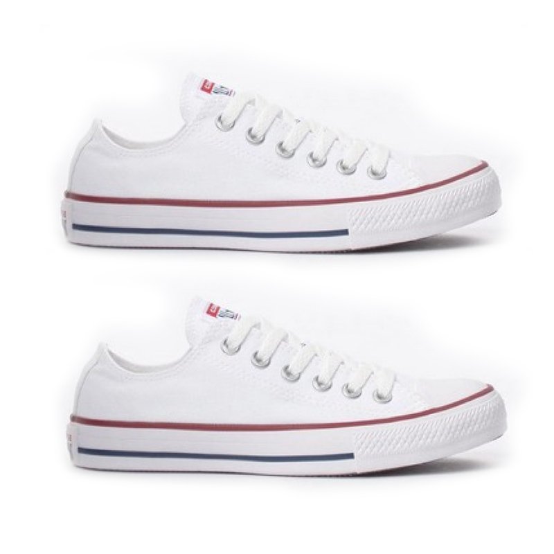 Tenis cano baixo branco cheap
