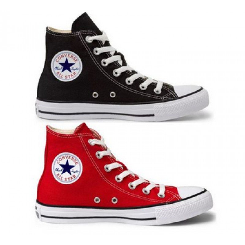 all star preto botinha