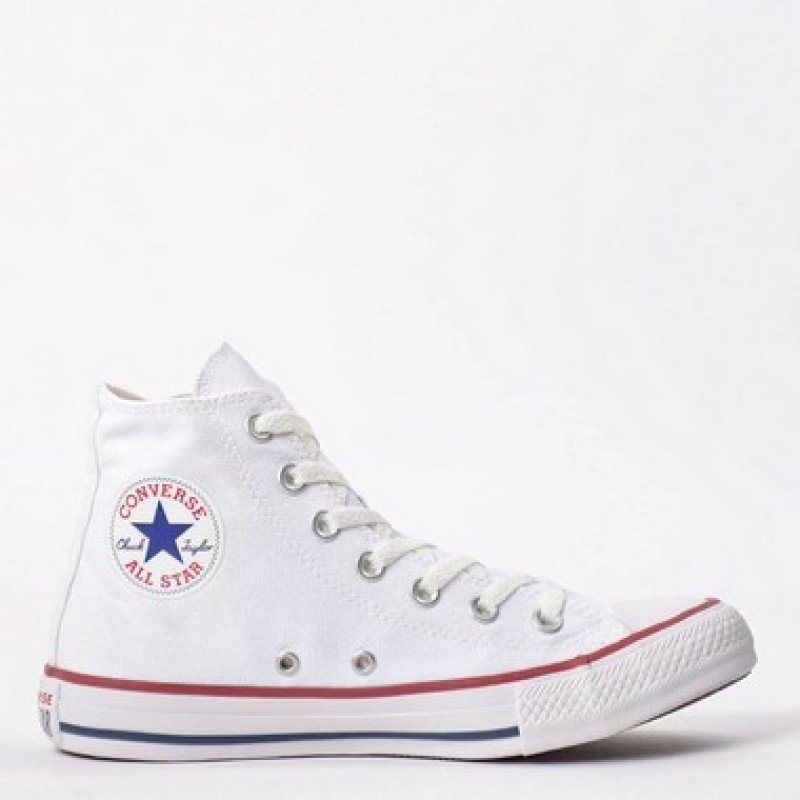 Tênis Converse All Star Cano Baixo de Napa Branco