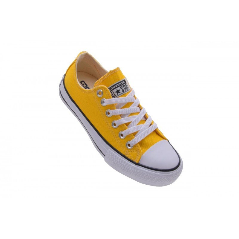 all star cano baixo amarelo